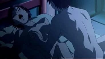 Kishimoto's sex scene on the bed.